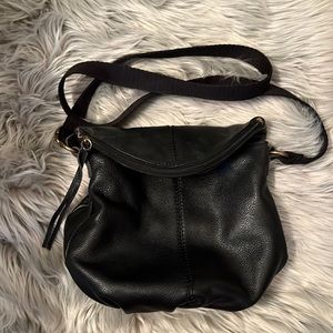 The Sak Black Leather Crossbody